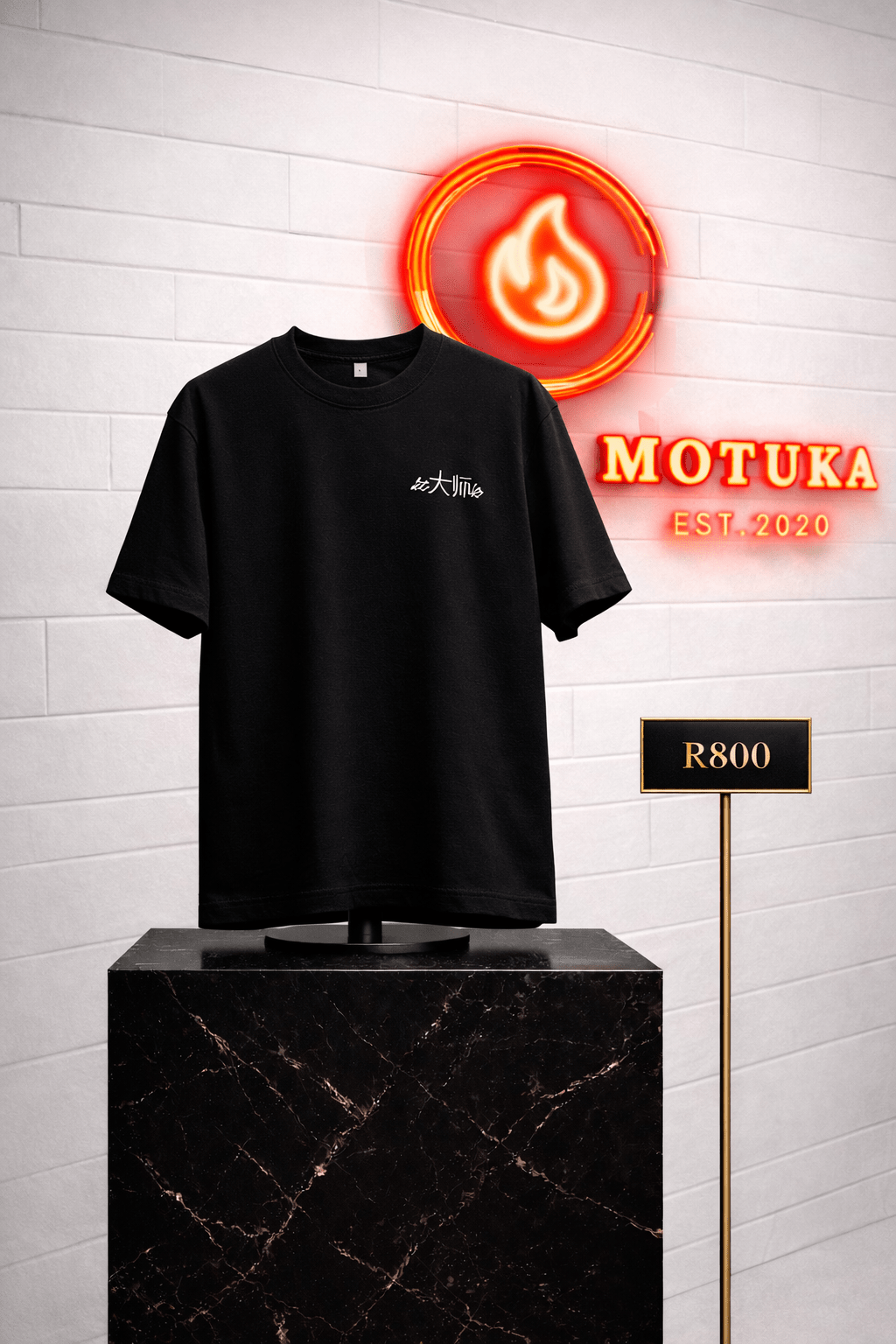 W.A.T T-shirts (Black) - Motuka