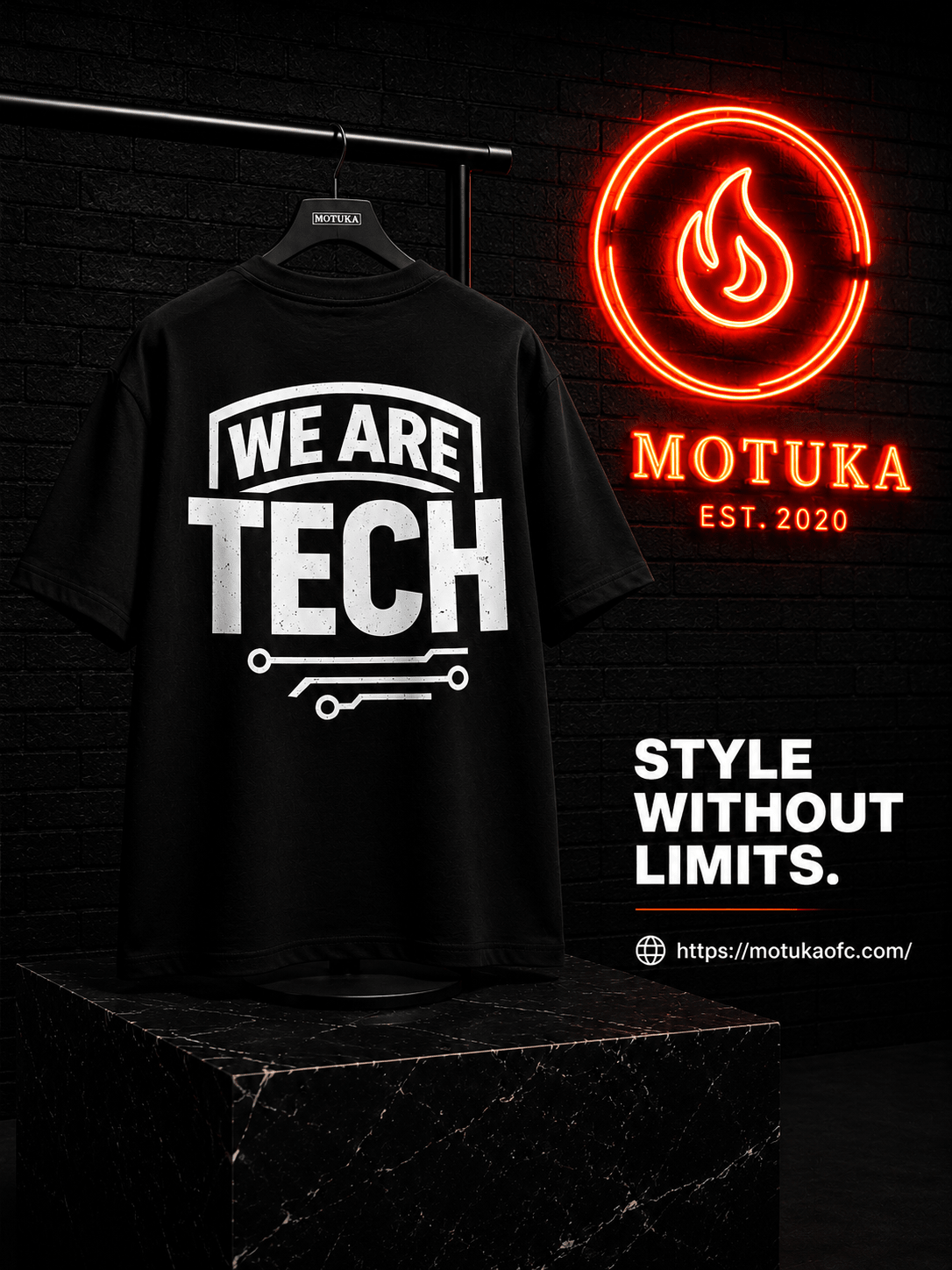 W.A.T T-shirts (Black) - Motuka